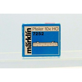 MARKLIN HO Bridge Piers 1/4" (Box=10PCS) Pillars 7252