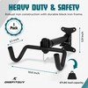 ONEFITGUY Bike Wall Mount, Swivel Hanger with Foldable Arm &