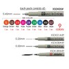 Sakura Pigma Micron pens 12 Fineliner Drawing Set (05 Assorted