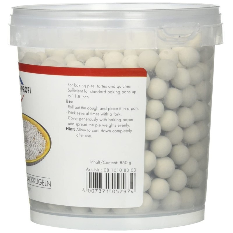 Küchenprofi Blindbackkugeln