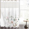 Tititex No Hooks Snap in Liner Aesthetic Blooming White Flowers