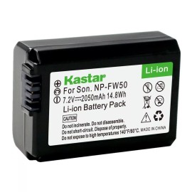 For Sony FW50 Battery& LCD Charger for Sony SLT-A33, SLT-A35, SLT-A37, SLT-A55V