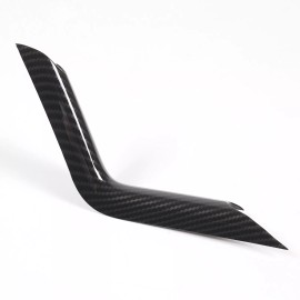 Nicecar88 Carbon Fiber Style Gear Shift Panel Stripe Cover Trim  For Jaguar F-TYPE 2013+