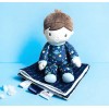 Baby's First Boy Doll, Soft Bodied Doll with Optional Lovey