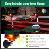 ChunHee Solar Motion Sensor Alarm Outdoor, Dog Barking & Gunshot