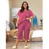 Heat Move Plus Size Pajamas Sets for Women 2 Piece