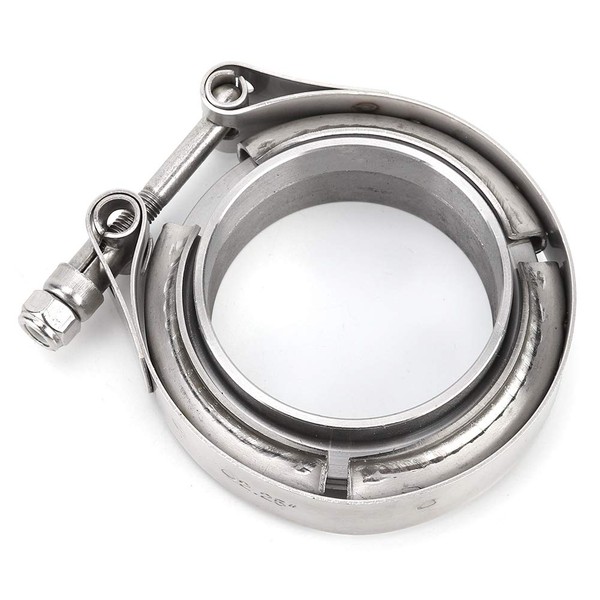 Acouto V-Band Clamp 2.25 Inch Turbo Exhaust Down Pipe V-Band