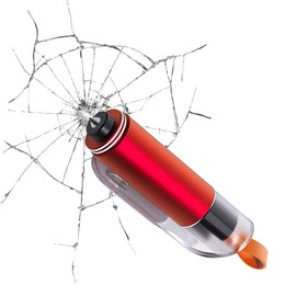 Car Mini Lightweight and Practical Aluminum Alloy Safety Hammer Emergency Escape Hammer Rescue Hammer Window Breaker Car Emergency Underwater Window Breaker Car Multi-functional Escape Safety Hammer