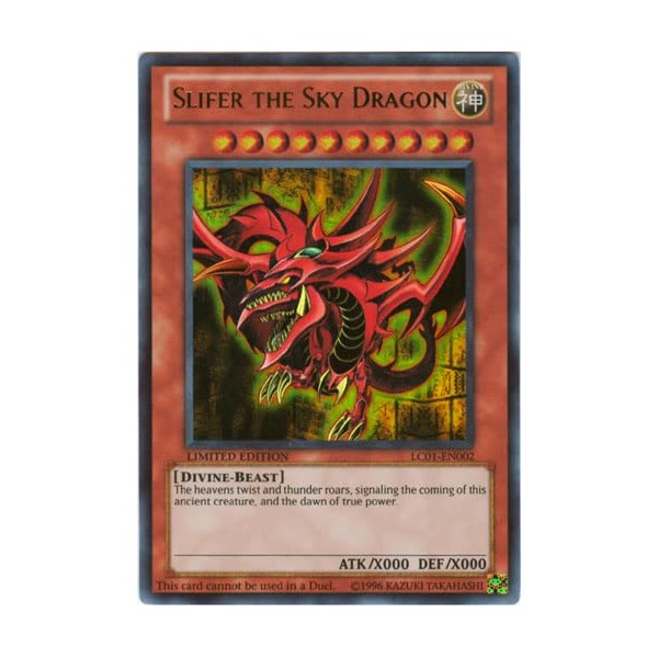 Titan Cards Slifer the Sky Dragon LC01-EN002 Limited Edition (YGO