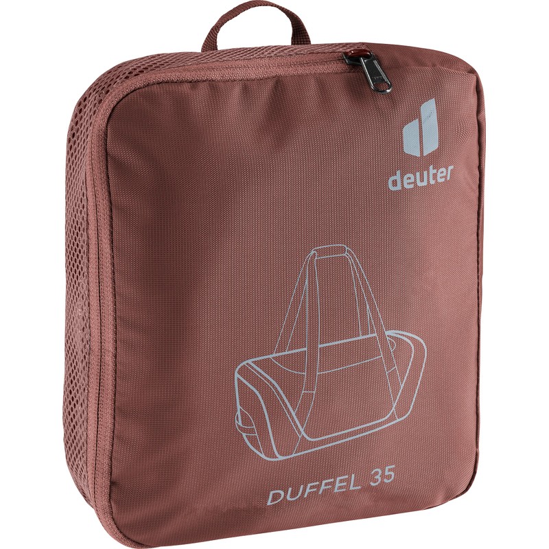deuter Unisex Adult 35 Duffel Bag, Caspia-Raisin, 35 L