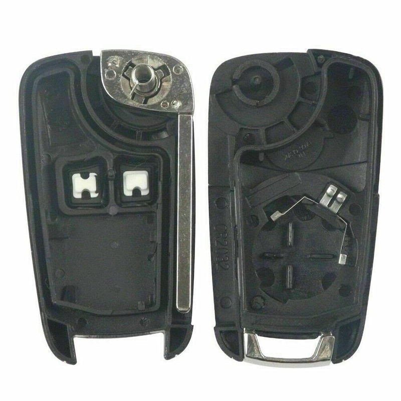 Multibao 2 Button Uncut Remote Control Flip Folding Key Fob