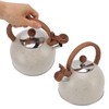Whistling Kettle 2.5L Capacity Stainless Steel Stovetop Teapot for Water
