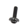 10Pcs Black Metal M6 X 20mm Hex Head Fairing Bolts