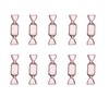 Eabdice 10pcs Candy Shape Jewelry Box Candy Shape Storage Box