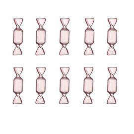 Eabdice 10pcs Candy Shape Jewelry Box Candy Shape Storage Box Candy Shape Storage Box Cute Earrings Ring Jewelry Box Small Portable