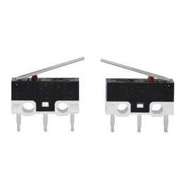 DAOKI 20Pcs Micro Switch AC 1A 125V 3Pin SPDT NO+NC Hinge Lever Momentary Push Button Micro Limit Switch for Arduino