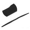 Rear Trunk Spoiler 113.5x7cm Rubber Black Universal Exterior Trim for