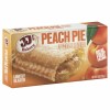 JJ's Bakery Lightly Glazed Snack Pies Kosher Parve 4oz (Peach)