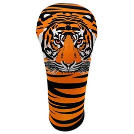 Tiger Hybrid Club Headcover Handmade by BeeJo's Golf