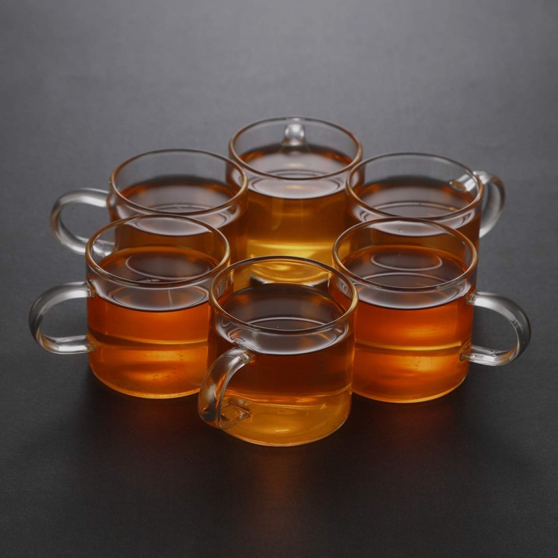 27 oz Glass Filtering Tea Maker Teapot with a Warmer