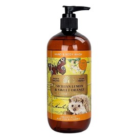 The English Soap Company, Sicilian Lemon & Sweet Orange, Hand & Body Wash 500 ml