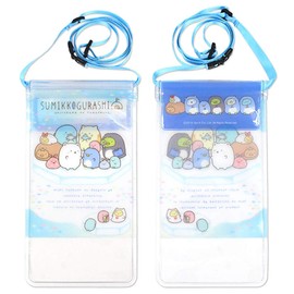 Takanami Create 084931 Waterproof Multi Case, Sumikko Gurashi, Clear