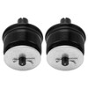 2 Pcs Preload Fork Cap Metal Front Shock Absorber Adjusters