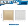 PATIKIL 5x5 Inch Self-Adhesive Access Panel, 2Pcs ABS Plumbing Access