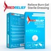 Pack of 6 RedRelief Emergency Assorted Burn Dressings - Cools,