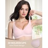 Aylee Attire Wireless deep v Neck Bra with Soft Middle