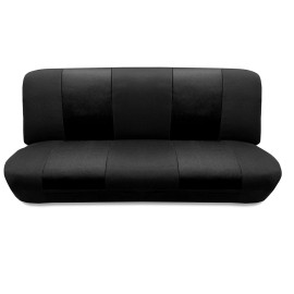 A&Y Black Mesh FULL SIZE BENCH Seat Cover Fit's Most Classic cars.
