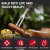 5-in-1 BBQ Tool Sets – Multi-Functional Spatula with Knife Edge,