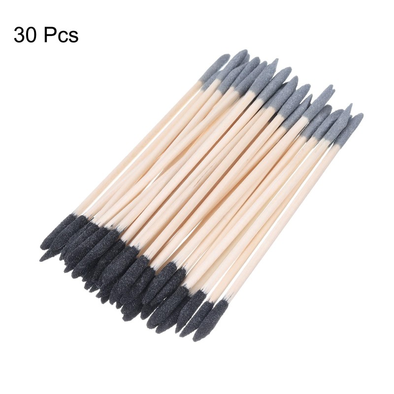 HARFINGTON 70pcs Sanding Sticks 150/280 Grit Match Sanding Sticks for
