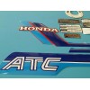 HONDA ATC70 1984 MODEL DECAL GRAPHIC SET (10 DECALS) (#*h03)