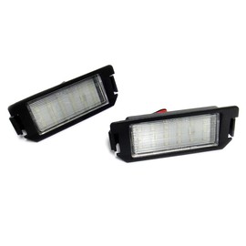 2x LED Licence Number Plate Light White Canbus For Genesis Coupe BK i20 Veloster FS XG Picanto TA Rio UB Soul