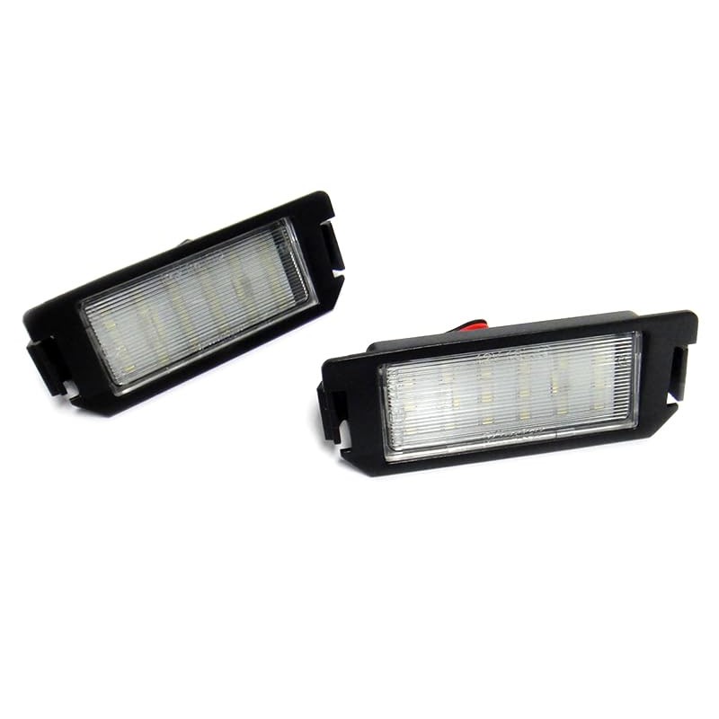2x LED Licence Number Plate Light White Canbus For Genesis