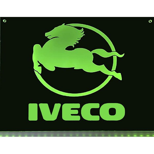 LED Sign Compatible with Iveco 20 x 15 cm Laser
