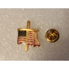 USA Flag with Cross lapel pin