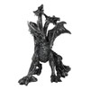 Ebros Ancient Legendary Three Headed Dragon Hydra Roaring Statue 8"