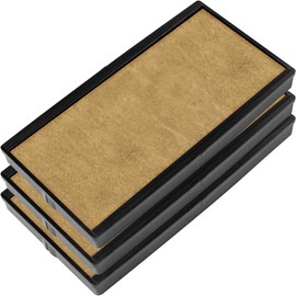 E/50 Replacement Pad Compatible for 2000 Plus Printer 50 - Water Based - Pack of 3 - Dry (No Ink Color)