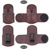 Mtzmy PU Leather Stethoscope Holder with Clip for All Models:
