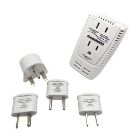 MOBIMANN 220V to 110V Converter, 2000W Step Down Voltage Converter, 0-2000W Wide Range for Devices from Trimmer to Dryer Straightener Curling Iron.UK,EU,AU,US Travel Adapter for Laptops,Tablets,Phones