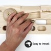 BEAUTI4U Climbing Hangboard - Hangboard Rock Climbing，Wooden Climbing Board Trainer