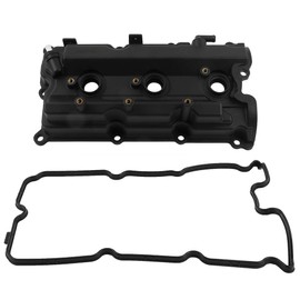 ECCPP Valve Cover with Valve Cover Gasket for 2002-2004 for Infiniti QX4 for Nissan Pathfinder Compatible fit for Left Engine Valve Covers Kit