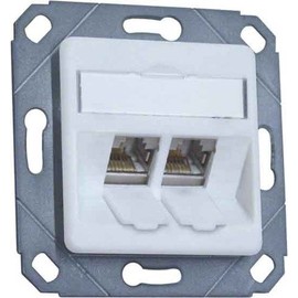 BTR Netcom Anschlussdose,Kat.6 TN E-DATmod-2Upk-rws please note: german product but we supply a UK adapter if necessary