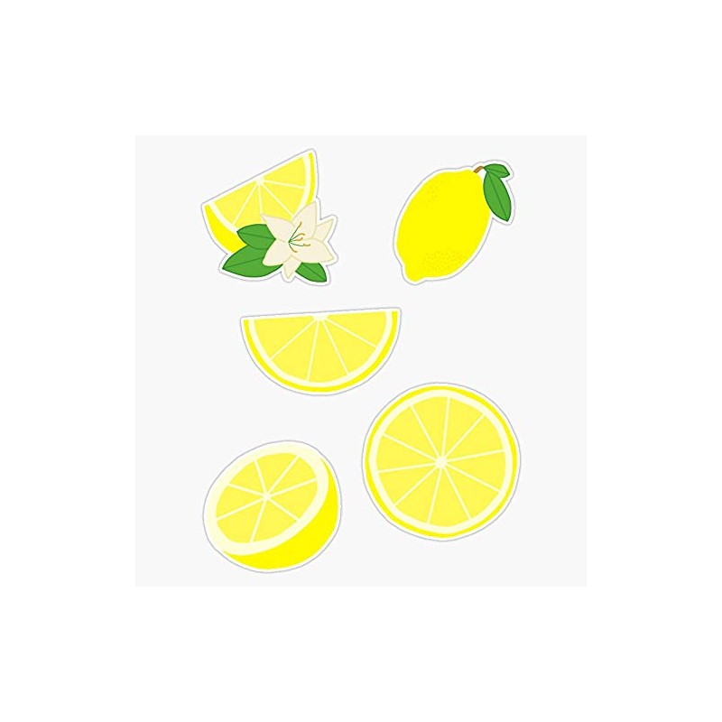 Lemon Pack Vinyl Sticker Waterproof Bumper Sticker Laptop Window Decal