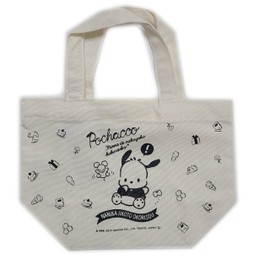 Sanrio Mini Tote Lunch Tote Bag, Canvas, Cotton, Cloth, Bento Box, Small, Cute, Character, Pochacco
