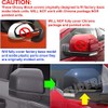 Overun Glossy Black Painted Side Door Handle Covers Overlay Designed