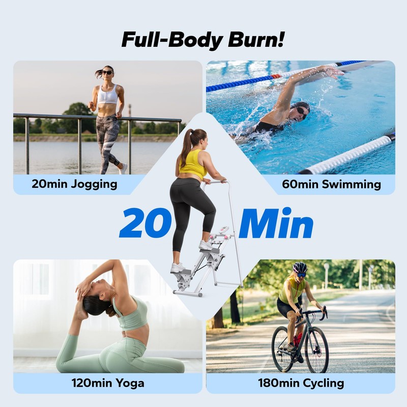 MERACH Stair Stepper for Home Gym Exercise, New Version Vertical