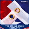 KANBIT American Flag 4x6 Ft, US Flags Polyester with Strong
